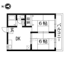 翠ハイツA棟の物件間取画像